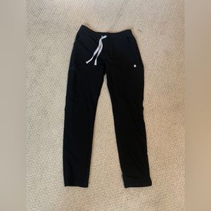 Figs scrubs, black, skinny leg